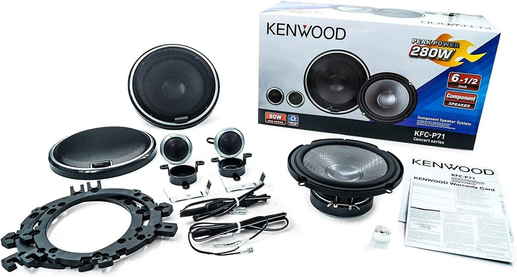 280 Watts 6-1/2" Component Speaker System U611
