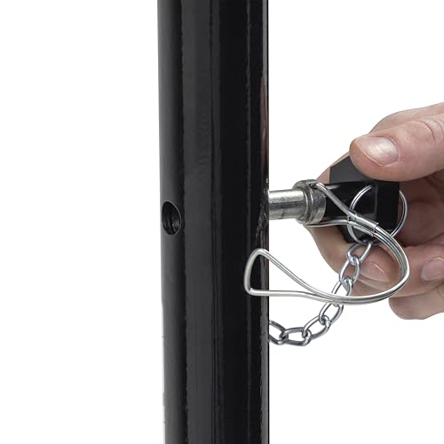 1,500 lb Adjustable Height Heavy-Duty Steel Underhoist Support Stand R80532