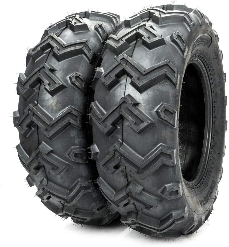 Pack of 4 25x8-12 & 25x10-12 6 Ply Mud Terrain ATV Tires N586365