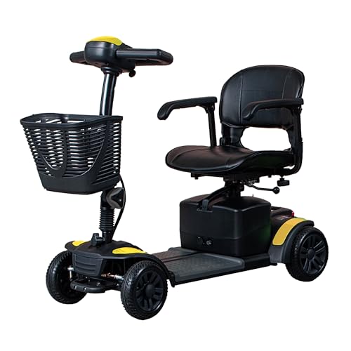 Compact Travel Power Scooter, 4 Wheel H93258