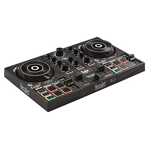DJ controller with USB, 2 tracks, 8 pads, sound card F14788