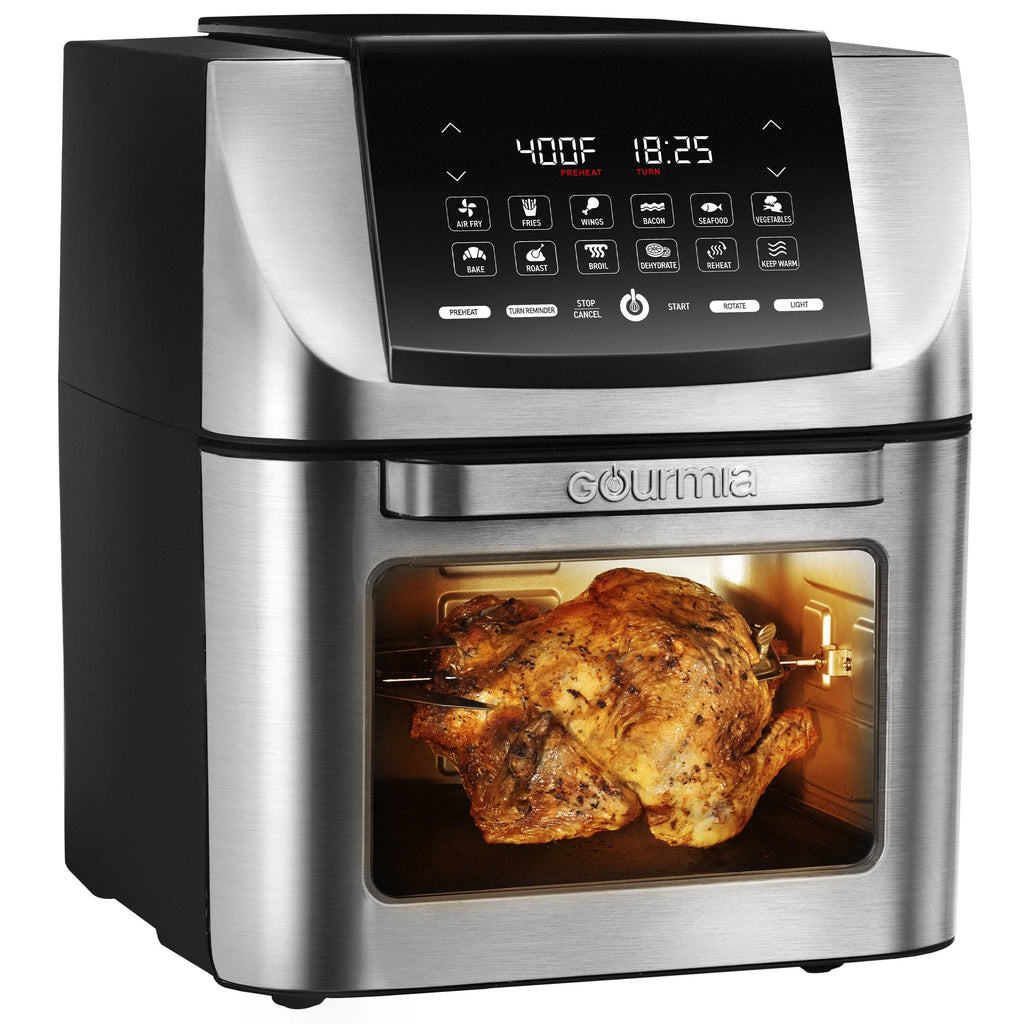 14 QT Air Fryer with Rotisserie and Dehydrator N524231