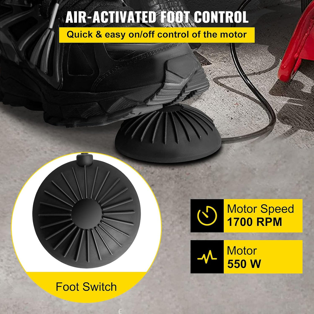 100 Ft x 1/2Inch Red Drain Cleaner Machine V876035