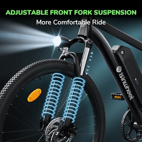 26" Electric Mountain Bike with Removable Battery D90331