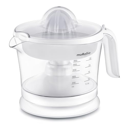 Electric Citrus Juicer with Adjustable Pulp Control, 32oz S550