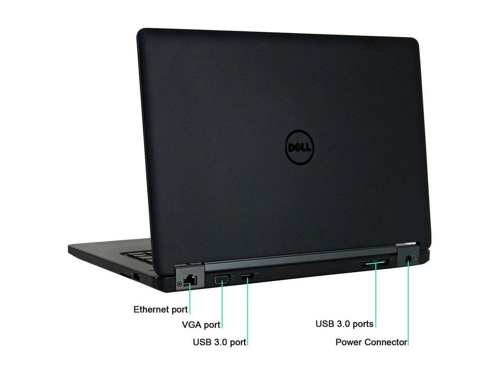 14" Screen Laptop Computer, Intel i7 Dual Core Gen 5, 16GB DDR3 RAM, 500GB HDD, Windows 10 Home 64Bit (Used) W881