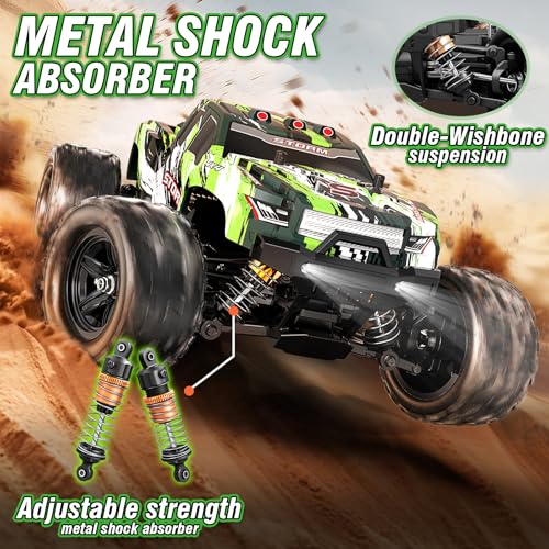 1:18 4WD Off-Road RC Truck with 2 Rechargeable Batteries H609728