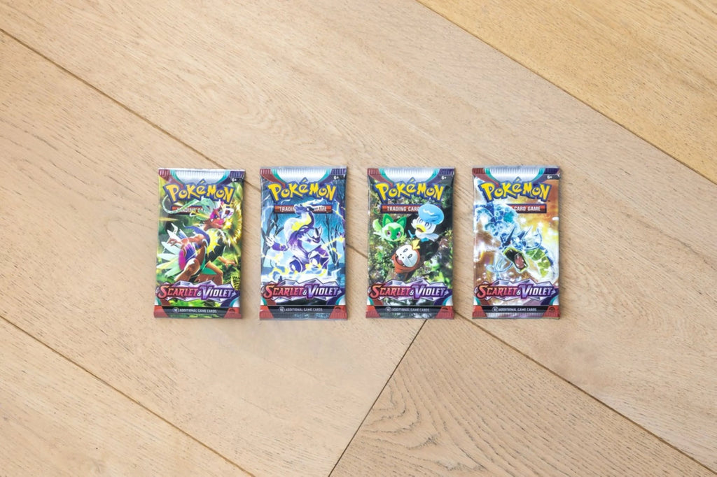6 Booster Packs Pokemon Trading Card Game Bundle I802