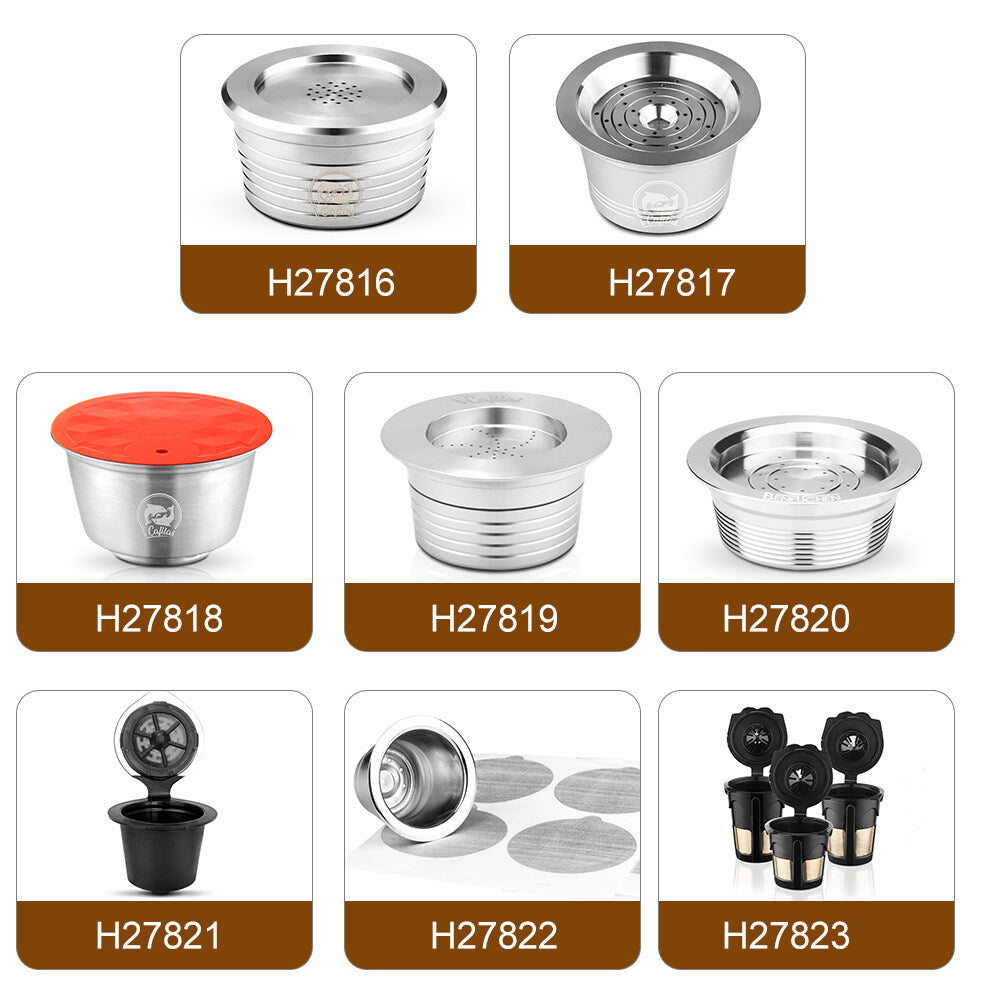 Reusable Stainless Steel Milk Capsule Compatible with Dolce Gusto L9582