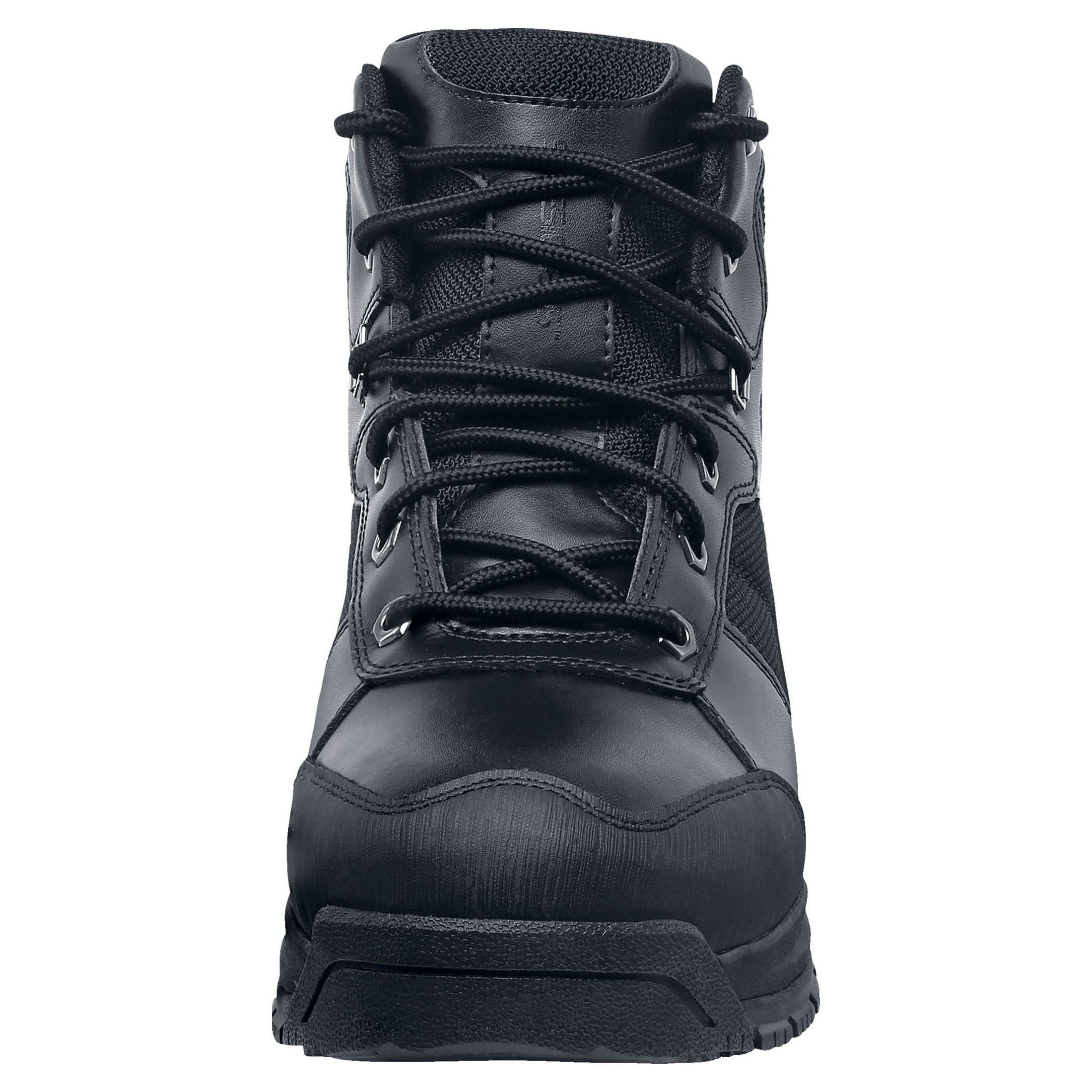 Black Slip Resistant Water Resistant Soft Toe Work Boots O283