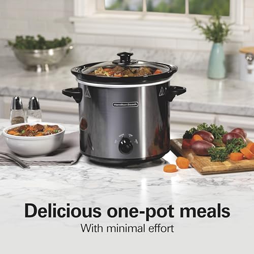 4 Quart Round Slow Cooker F63743