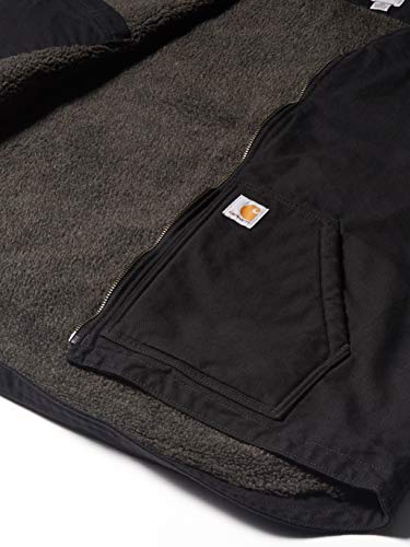 Relaxed Fit Washed Duck Sherpa Lined Vest L47013