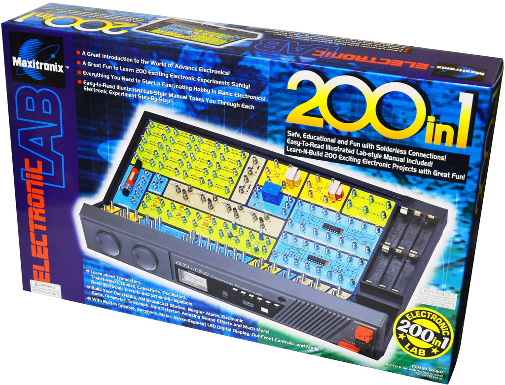 200-in-1 Electronic Project Lab U740709