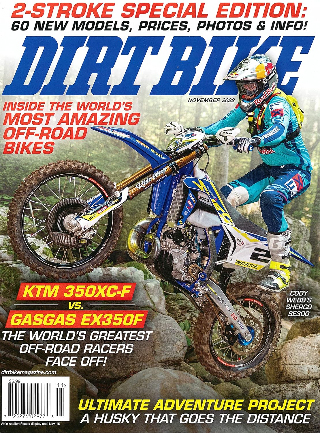 Dirt Bike Magazine November 2022 F648790