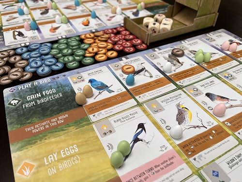 Wingspan Strategy Board Game, 1-5 Players, 70 Mins, Ages 14+ M689