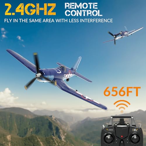 4 Channel RTF F4U Corsair RC Airplane with 6-Axis Gyro R150892