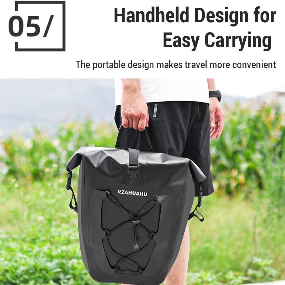 32L Waterproof Bike Pannier Bag D470