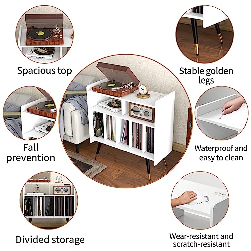 Black Vinyl Record Storage Cabinet W267347