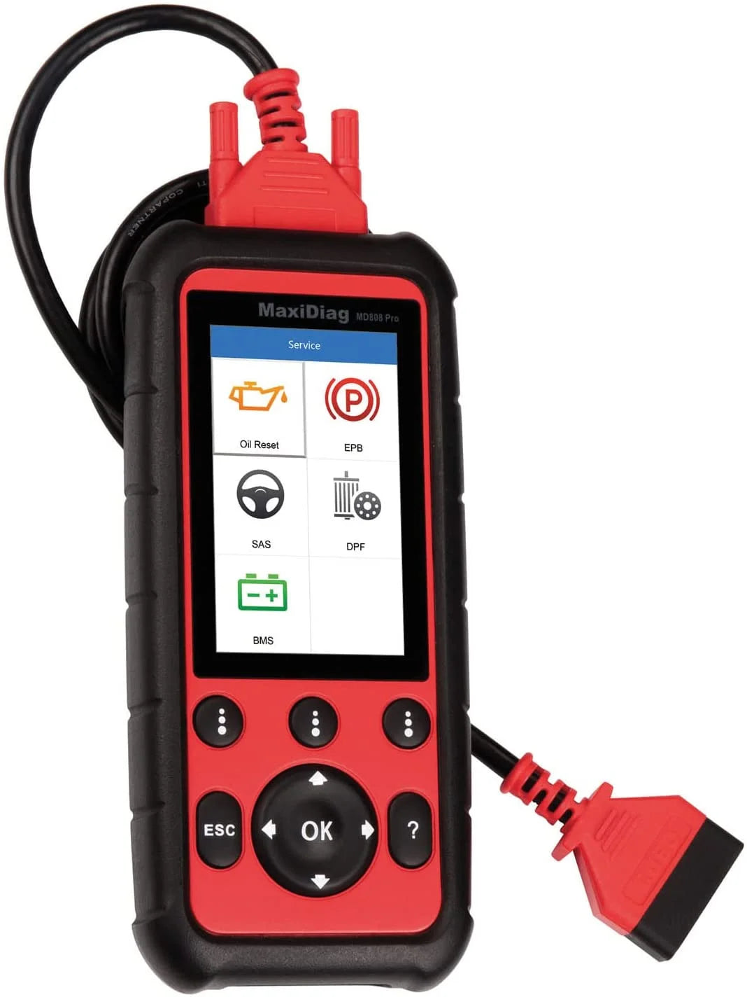 OBD2 Scanner with EPB Oil Reset Battery Registration C17232