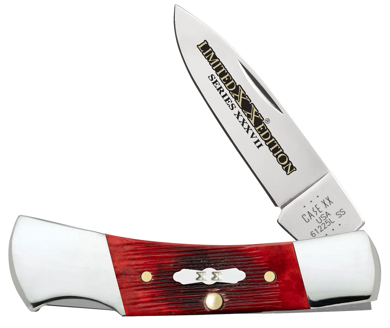 Old Red Bone Stainless Pocket Knife Q952129