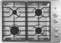 30 Inch Gas Cooktop with Continuous Grates, Sealed Burners, Stainless Steel L543184