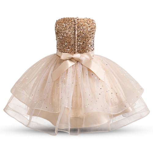 Flower Girl Dress Princess Birthday Party Wedding Gown Z3719