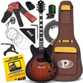 Semi Hollow Electric Guitar 6 String Full Size U75754