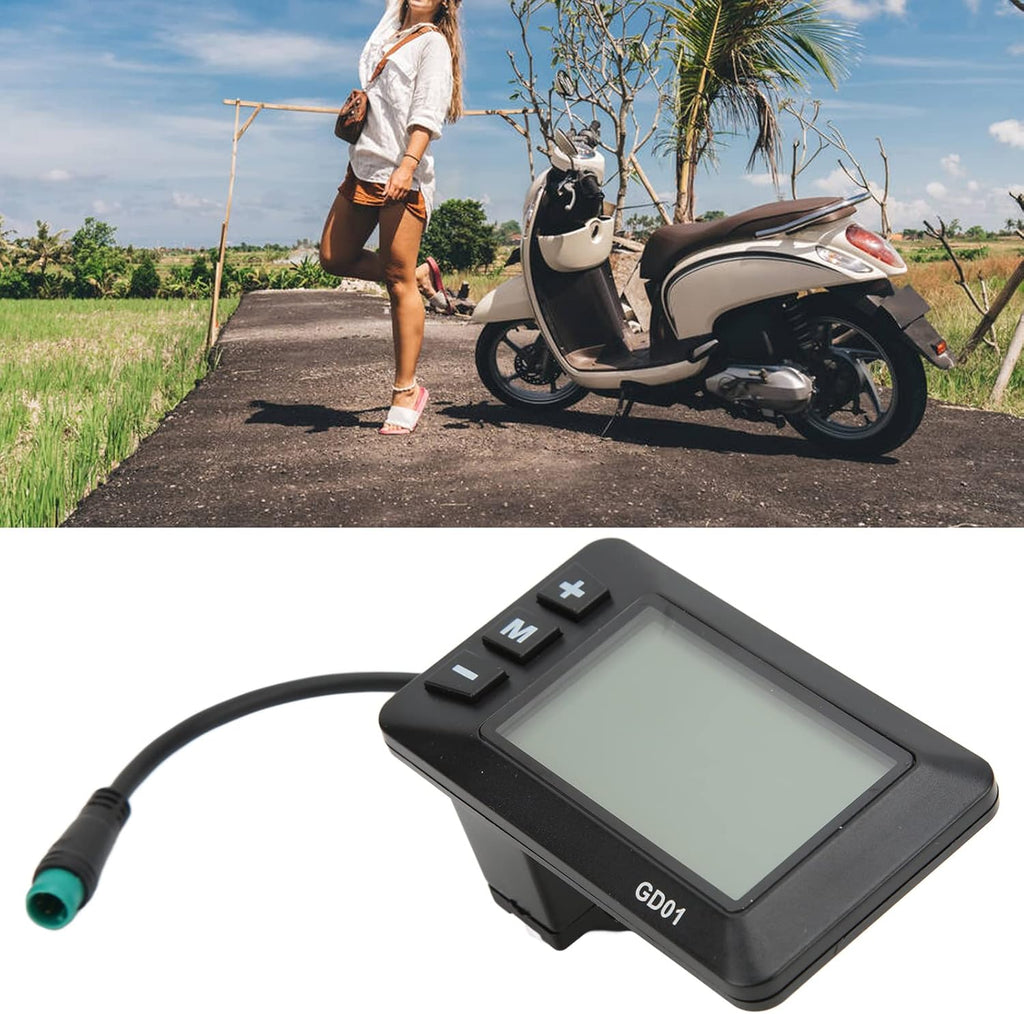 5 Pin Waterproof Speedometer and Odometer with Backlight LCD Display R307