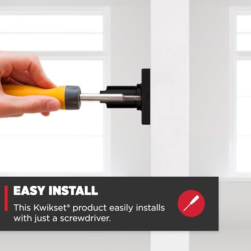 Matte Black Interior Privacy Door Handle 10 Pack D7455