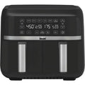 8-qt. Digital Air Fryer with Dual Baskets Matte Black A354386