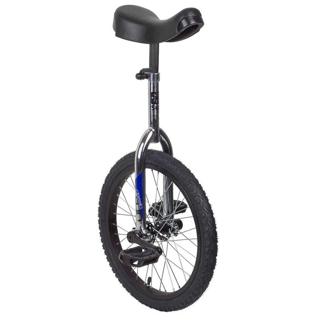 18 inch Chrome/Black Unicycle L19809