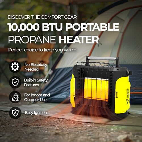 Compact Portable Propane Radiant Heater B916837