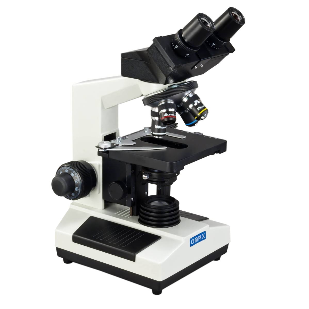 40X-2000X Binocular Lab Compound Microscope with Double Layer Mechanical Stage D778836
