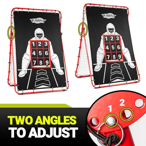 Adjustable Baseball Rebounder Net with Strike Zone W52304
