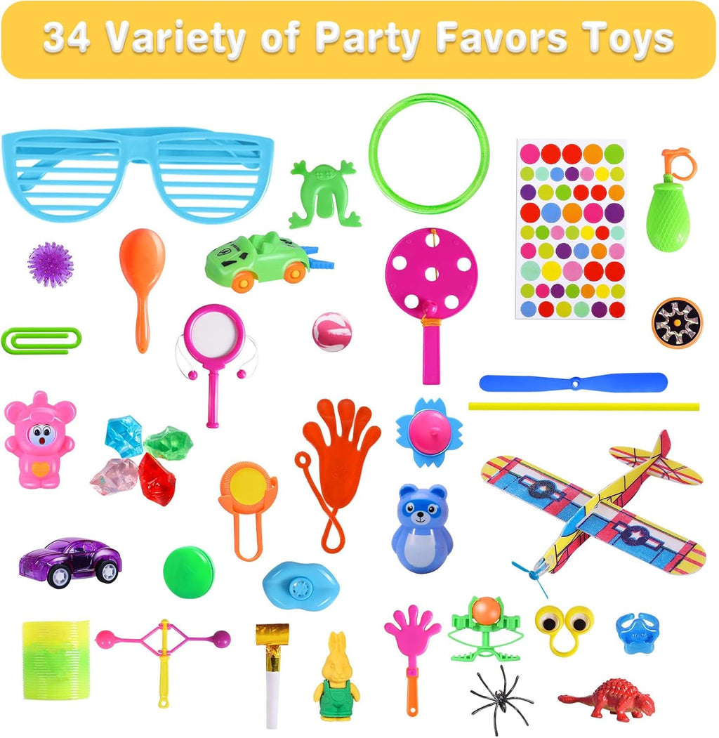218pcs Party Toys Assortments E6378