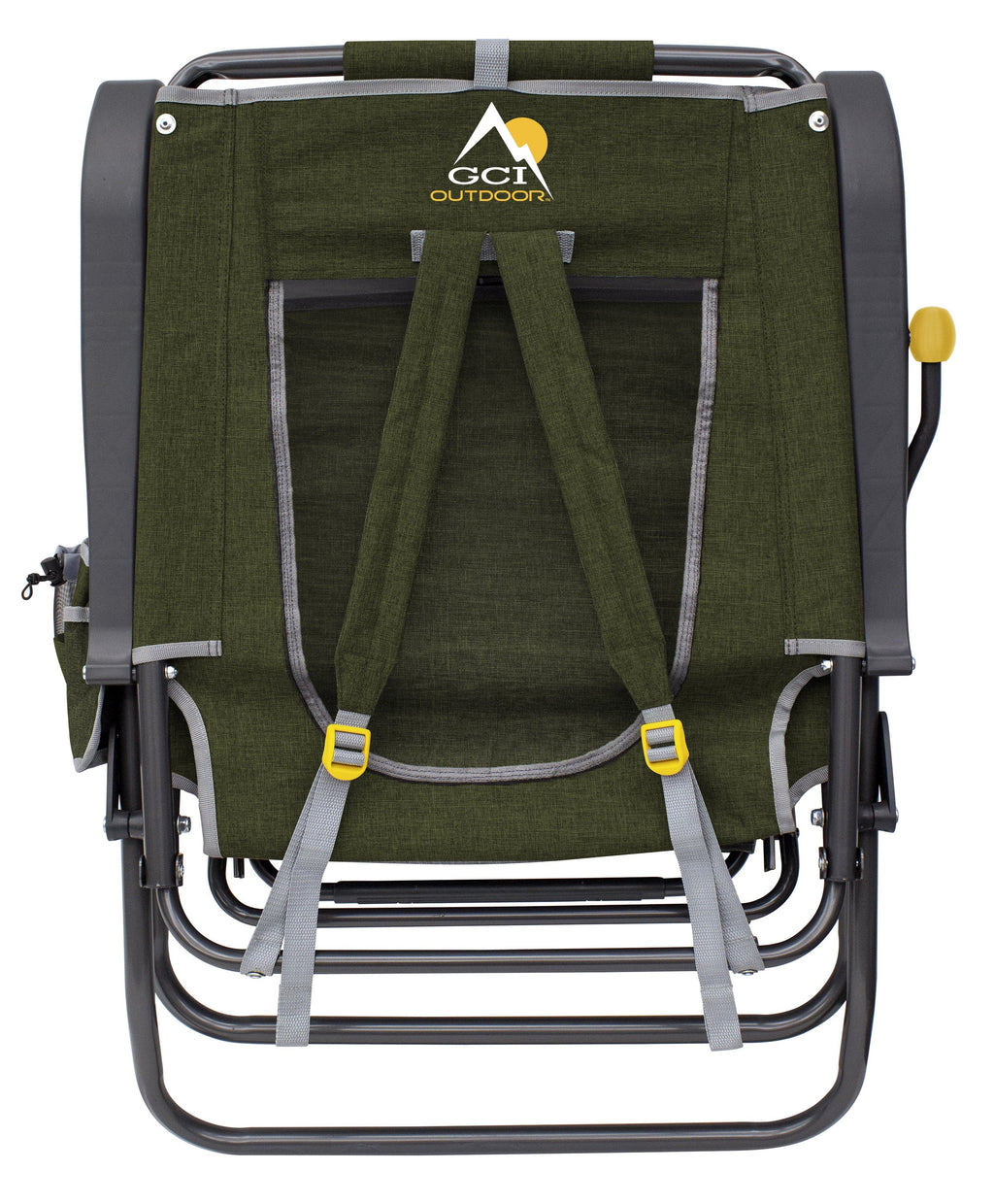 Adjustable Folding Recliner Camping Chair, Heathered Loden N306