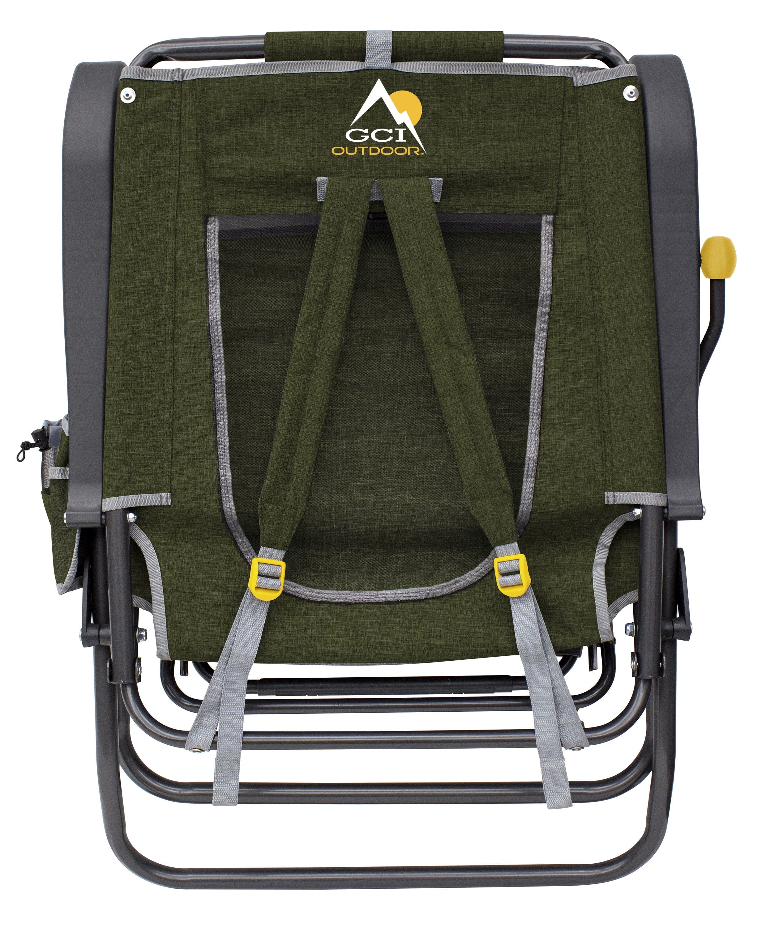 Adjustable Folding Recliner Camping Chair, Heathered Loden N306