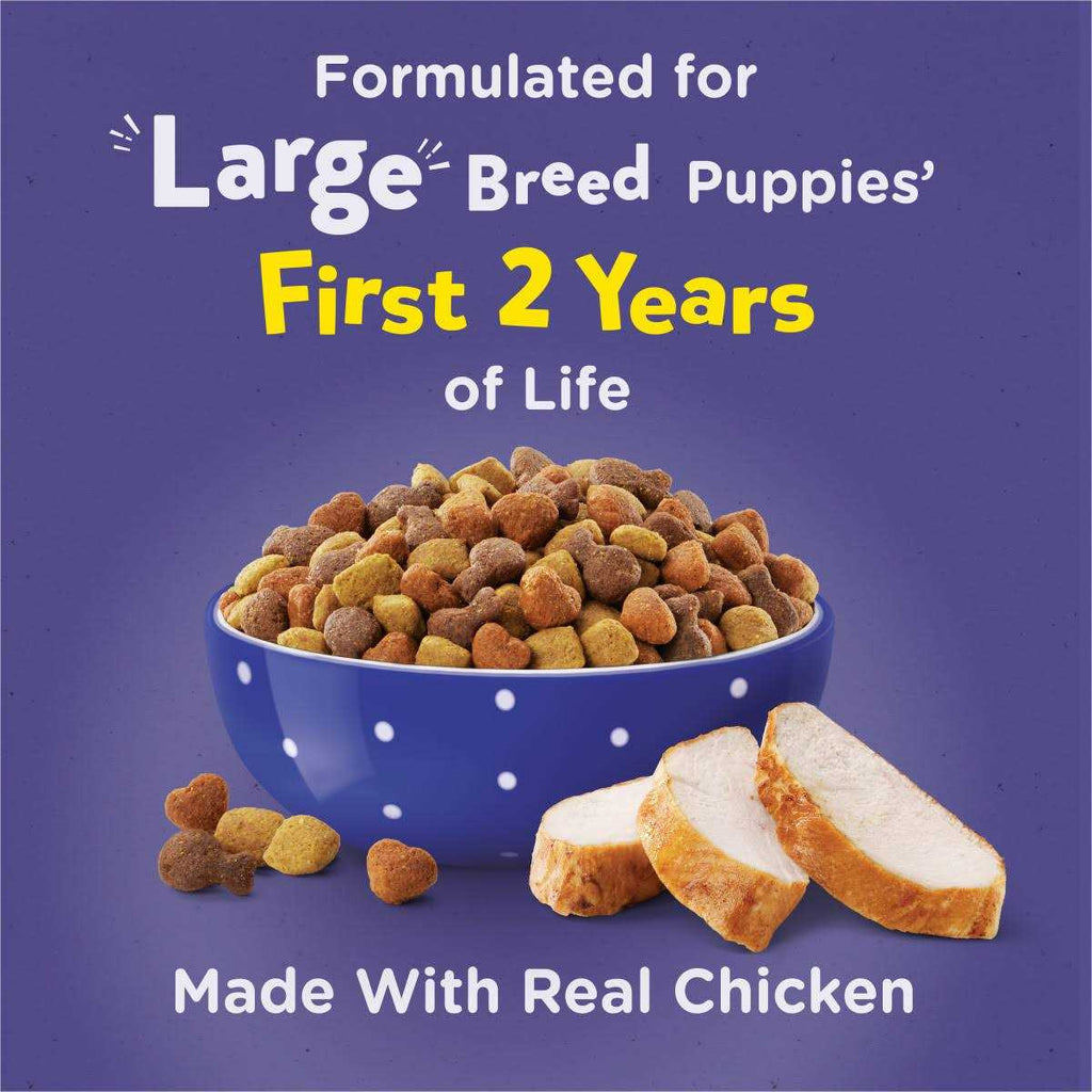 Large Breed Dry Puppy Food with Real Chicken H260