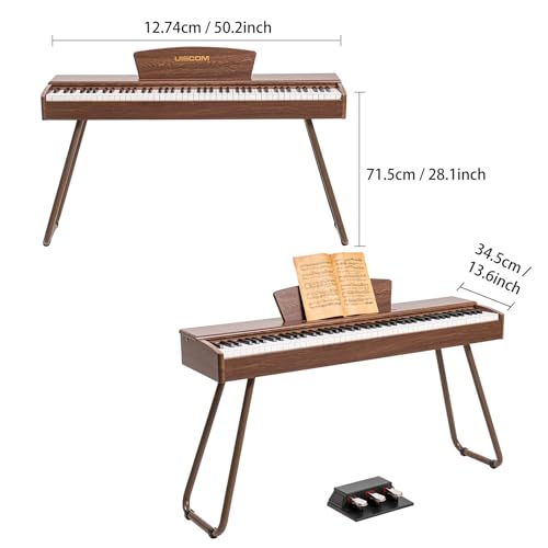 88 Key Weighted Digital Piano with Stand J83418