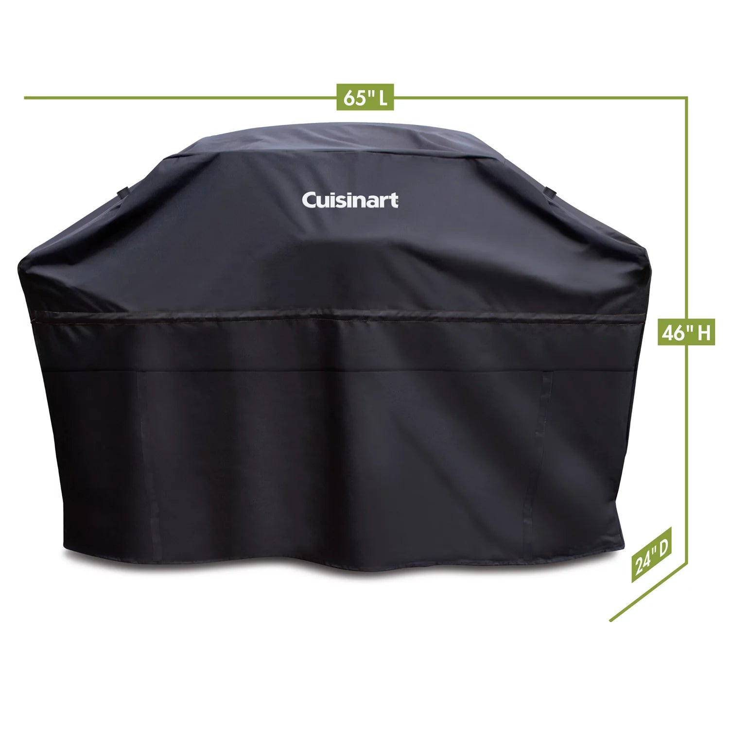 Black Heavy-Duty Rectangular Grill Cover I21342