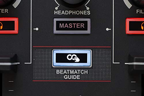 DJ controller with USB, 2 tracks, 8 pads, sound card F14788