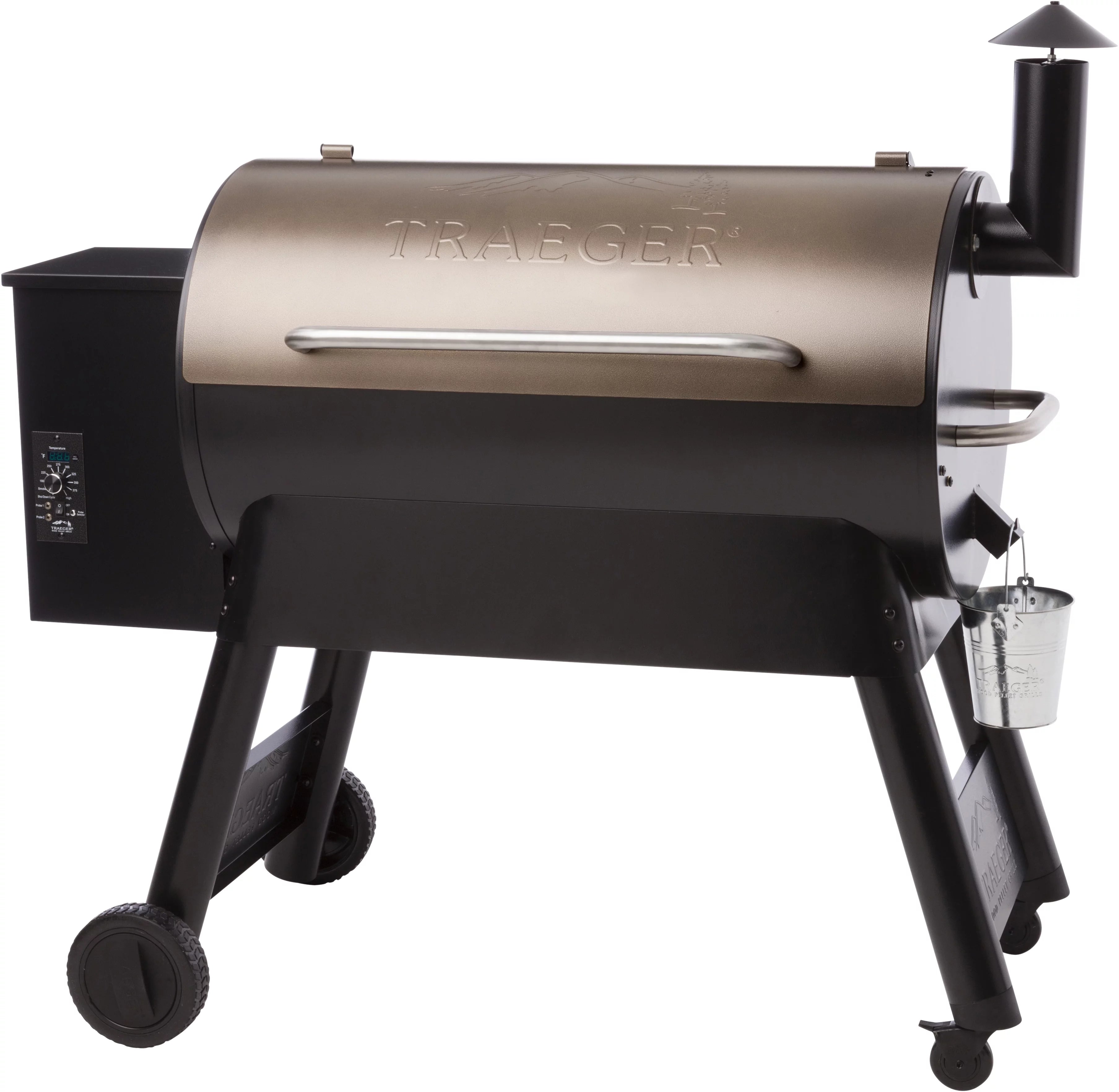 Bronze Wood Pellet Grill and Smoker J4745