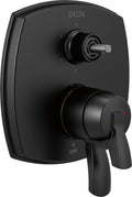 Matte Black Integrated Diverter Trim A3410