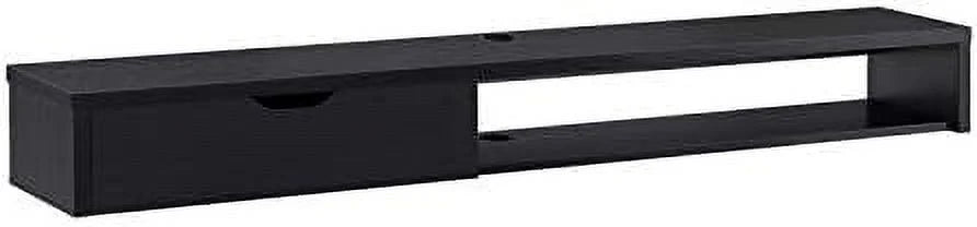 Cappuccino Wood Floating TV Stand Q45761