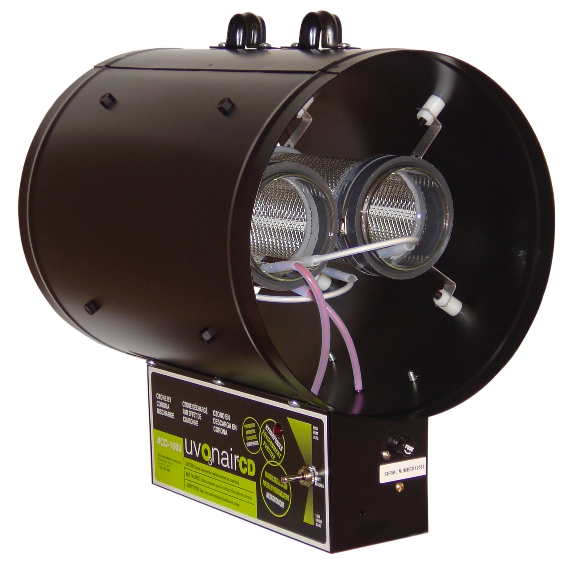 10 in Inline Duct Ozonator 2 Cell A5234