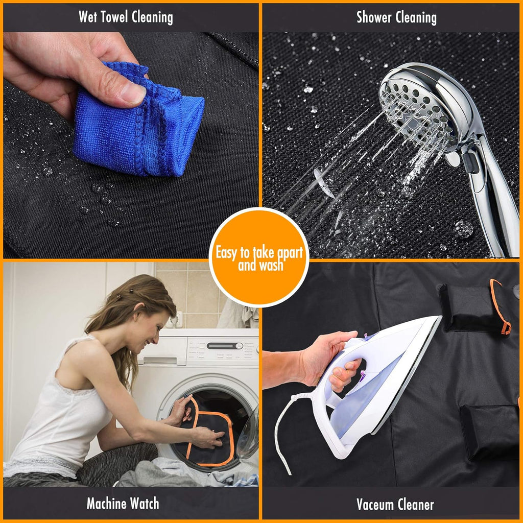 Yellow Washable Waterproof Pet Cargo Cover Liner D935711