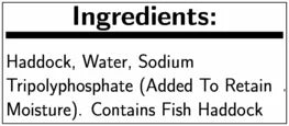 Skinless Haddock Fillet, 10 Pound H77749