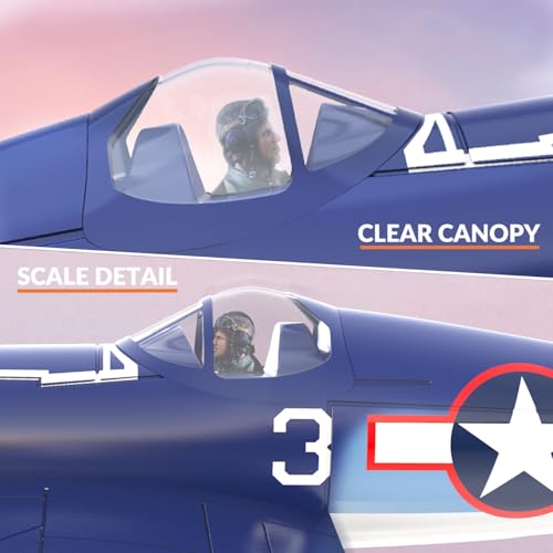 4 Channel RTF F4U Corsair RC Airplane with 6-Axis Gyro R150892
