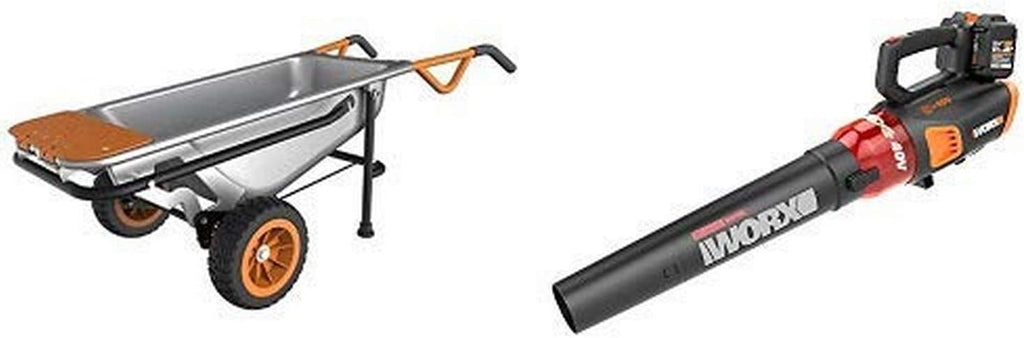 8-in-1 Yard Cart Wheelbarrow Dolly X8544