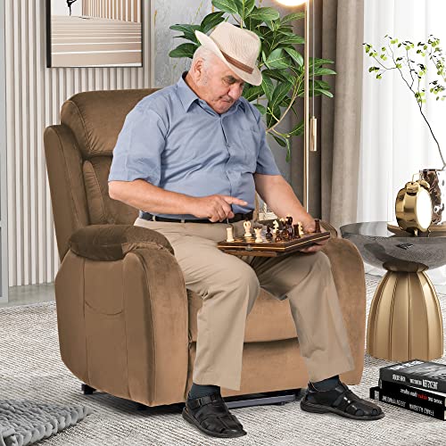 Navy Blue Power Lift Recliner Chair H44594